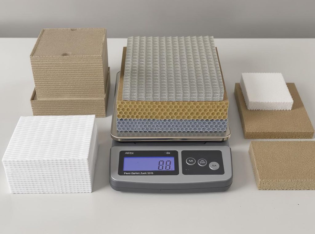 Lightweight packaging materials comparison corrugated cardboard honeycomb board
