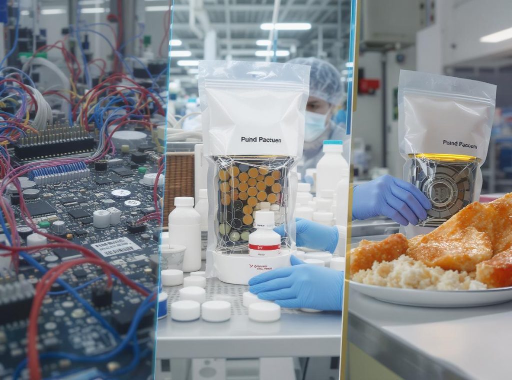 Different industries requiring specialized humidity protection for packaging