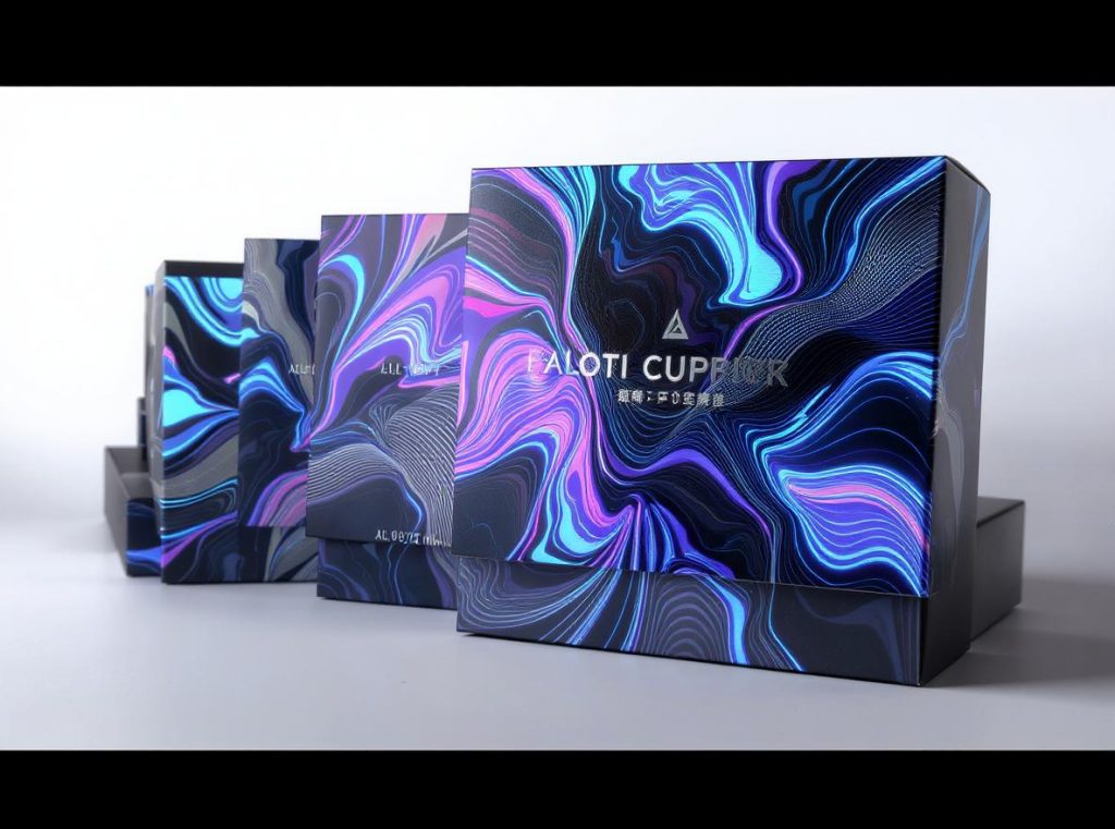 Innovative luxury rigid box packaging featuring latest printing technologies and sustainable materials