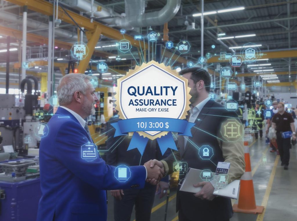 Successful factory audit leading to reliable supplier partnership