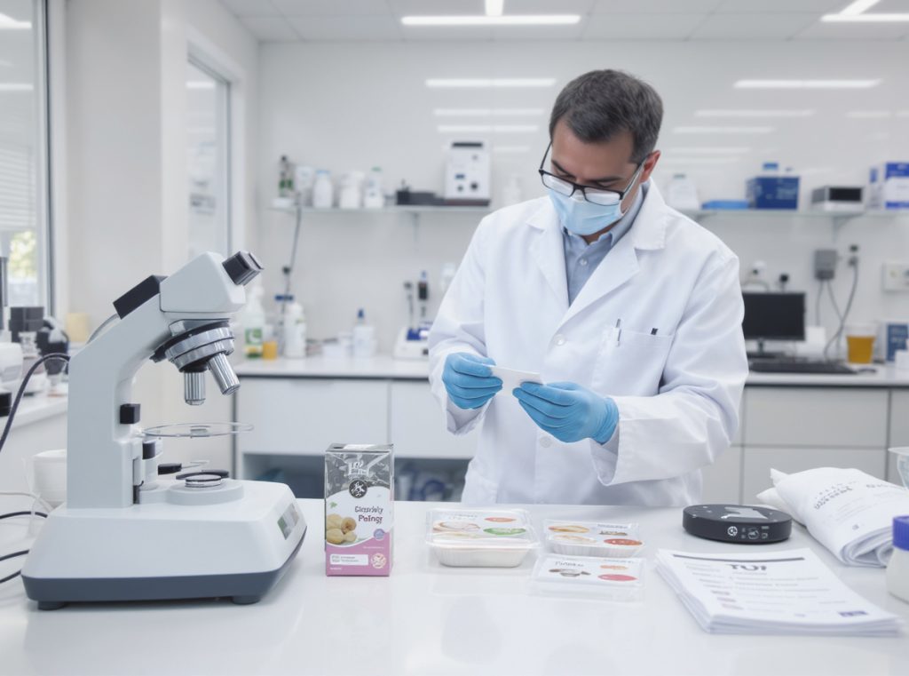 China food grade packaging safety standards testing laboratory GB 4806 compliance