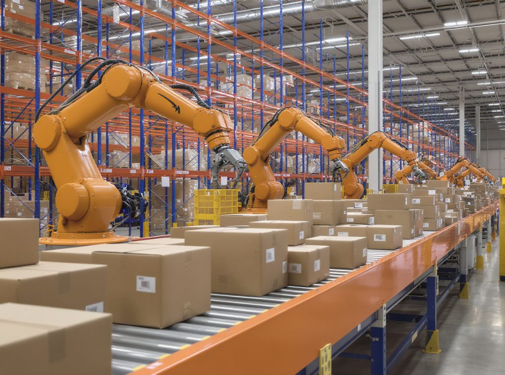 Amazon FBA packaging requirements warehouse fulfillment center with automated sorting