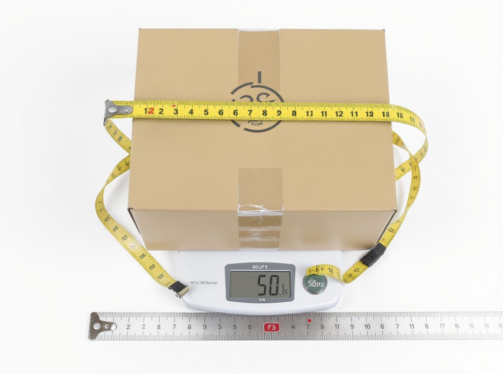 Amazon FBA box size weight limitations measurement guide