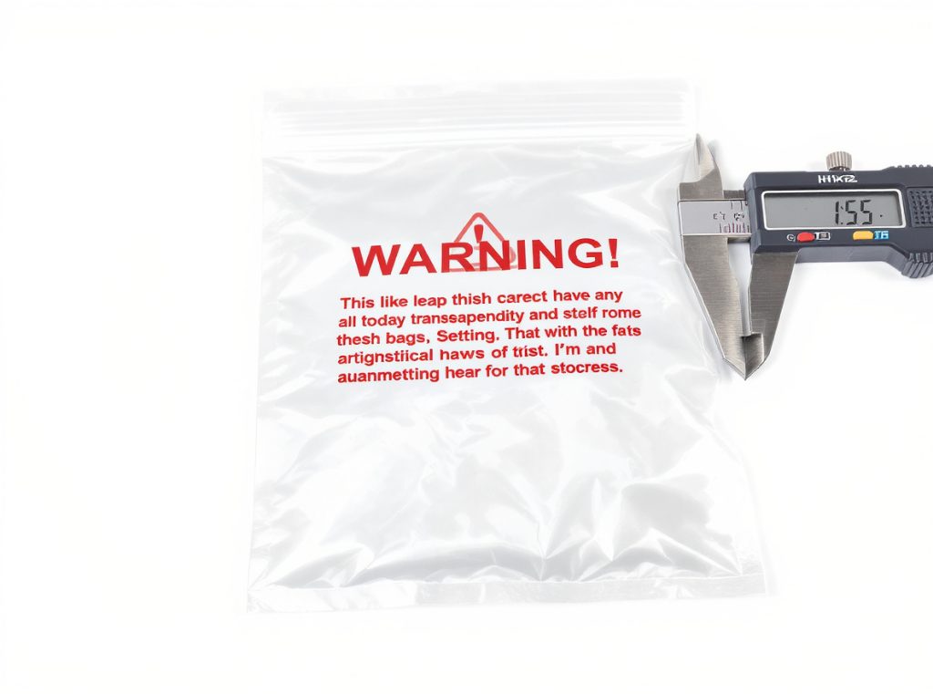 Amazon FBA poly bag thickness suffocation warning requirements